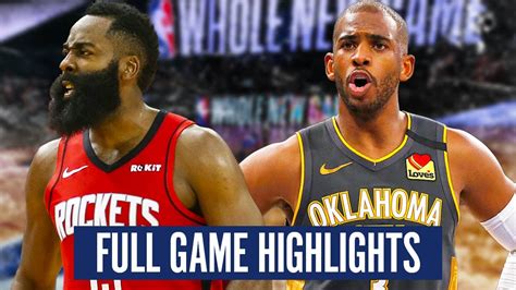 ROCKETS vs THUNDER GAME 6 HIGHLIGHTS | NBA PLAYOFFS - YouTube