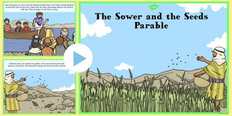 Children's Parables - The Sower and the Seeds PowerPoint