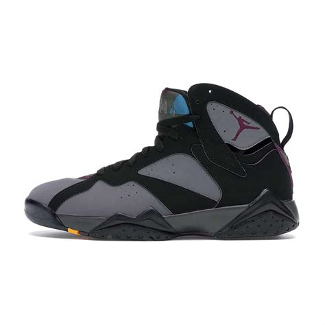 Air Jordan 7 Retro Bordeaux Black Bordeaux-Light Graphite Suede - Pk-Kicks