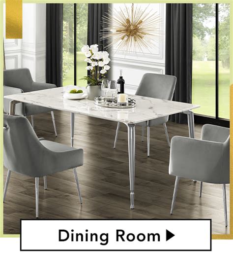 Contemporary Dining Chairs | Elegant living room furniture, Dining table marble, Inspired homes