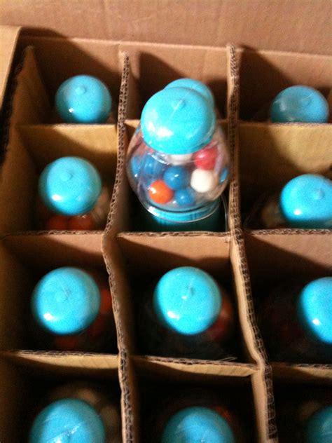 Personalized Gum Ball Machine Party Favors