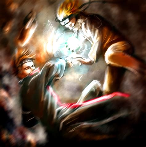 Naruto VS Pain! - xPainx Fan Art (17072248) - Fanpop