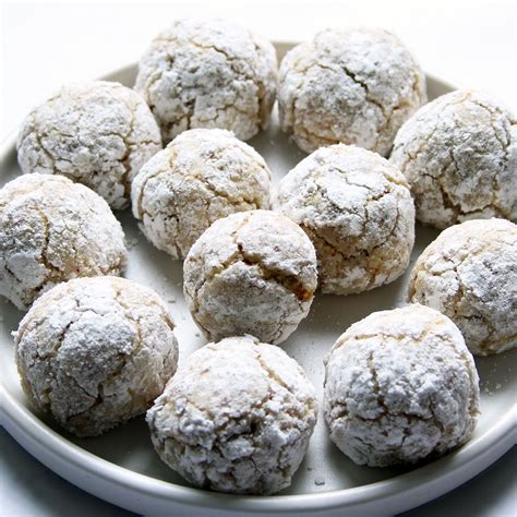 Easy Lemon Amaretti Cookies (no mixer, one bowl) » Little Vienna