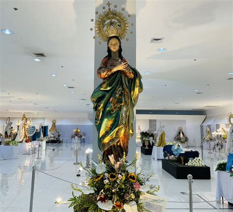 Also part of the exhibit are images of Our Lady of Peñafrancia, the Patroness of Bicol Region ...