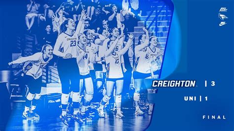 #20 Creighton Volleyball vs. UNI Highlights - 9/3/2023 - YouTube