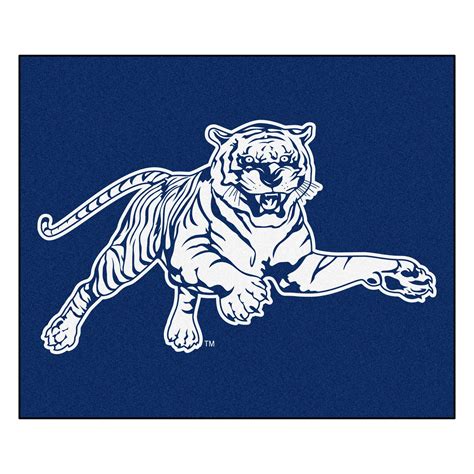 NCAA Jackson State University Tigers Tailgater Mat Rectangular Outdoor Area Rug Jackson State ...