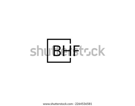 Bhf Letter Initial Logo Design Vector Stock Vector (Royalty Free ...