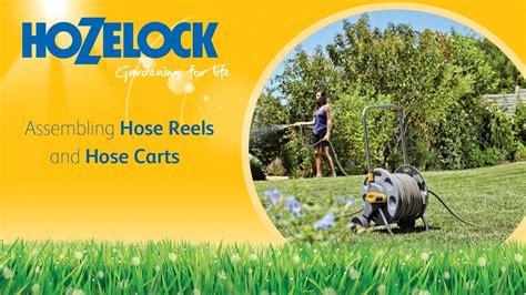 How to | Assemble the Hozelock Hose Reel & Cart | Instructions - YouTube