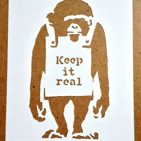 Banksy Stencil - Etsy