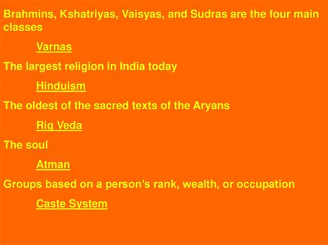 Origins of Hinduism Religion practiced by the Aryans Brahmanism - ppt download