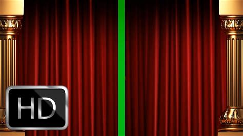 Green Screen Curtain Intro Premium Full HD 1920x1080px! - YouTube