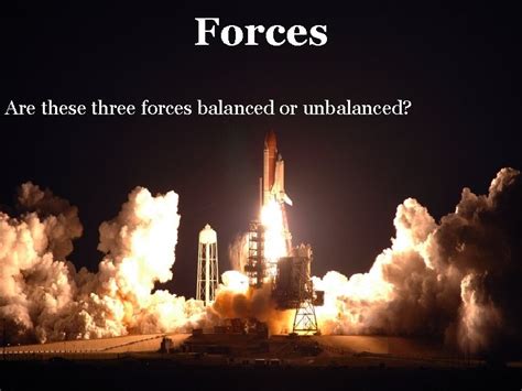 Forces Balanced and Unbalanced Forces Starter 1 What