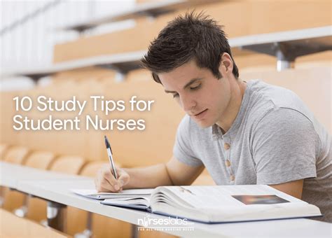 10 Study Tips for Student Nurses - Nurseslabs