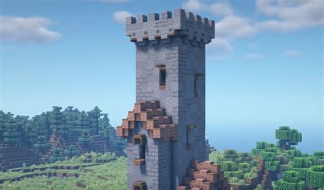 Minecraft Tower Blueprints