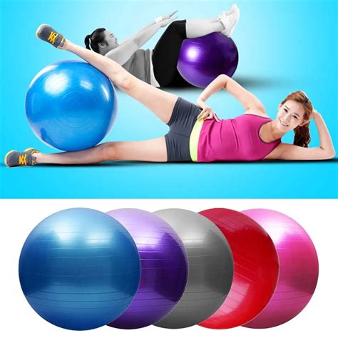 Brand New 75cm Pelota Yoga Sports Yoga Balls Bola Pilates Fitness Gym Balance Fitball Exercise ...