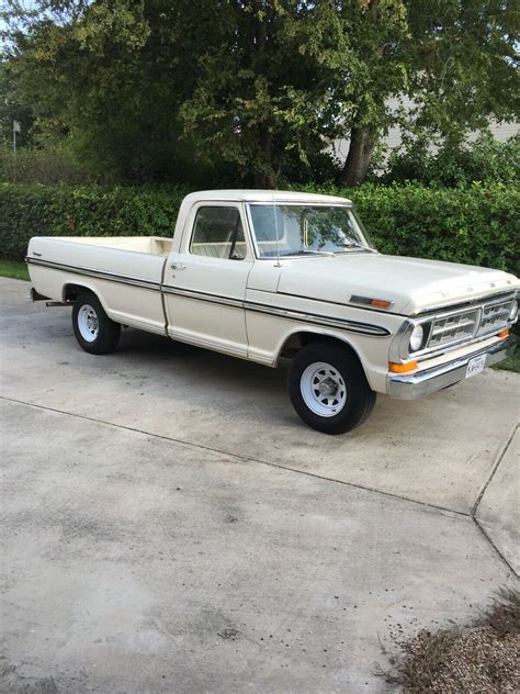 1971 Ford F100 Ranger (less than 39,000 miles) - Classic Ford F-100 ...