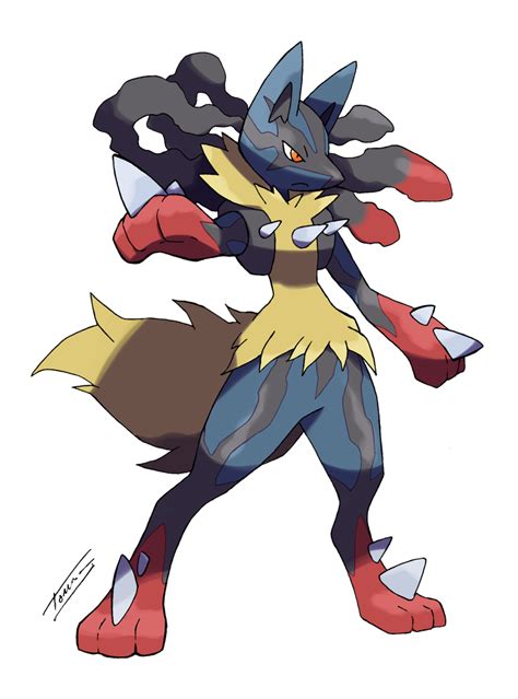 Pokemon clipart mega lucario, Pokemon mega lucario Transparent FREE for download on ...