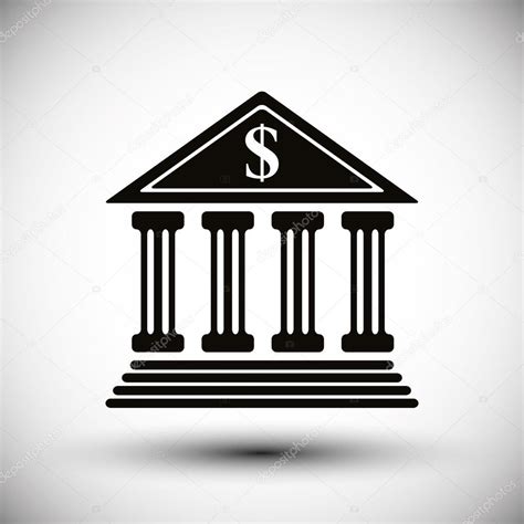 Black Bank icon. Stock Vector by ©Ostapius 66330909