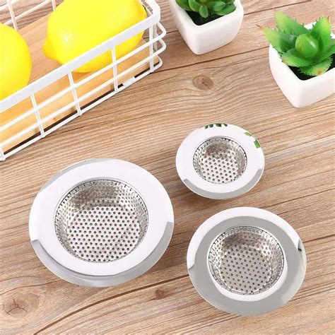 Stainless Steel Mesh Sink Filter Bathtub Drain Plug Anti blocking ...