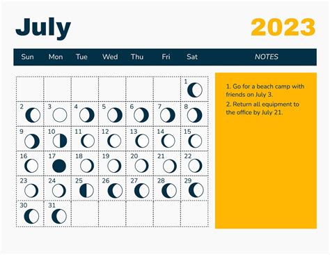 Free January 2023 Calendar Template With Moon Phases - vrogue.co