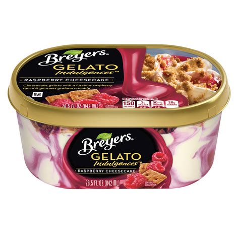 Raspberry Cheesecake Gelato Indulgences™ | Breyers®