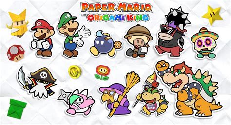 Nintendo Franchise Whose Villains Include An Origami King Mario Paper Combat Bosses Trailer ...