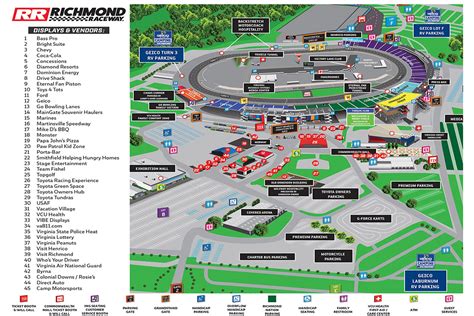 Richmond Raceway Seating Chart