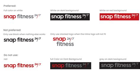 Snap Fitness 24/7 - brand identity, guideline and assets.