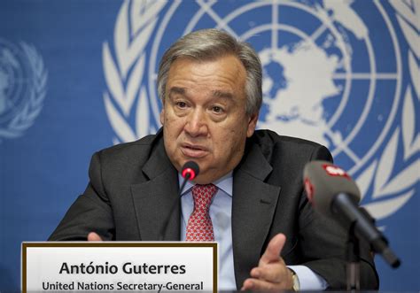 Israel and Stuff » United Nations Secretary-General Antonio Guterres ...