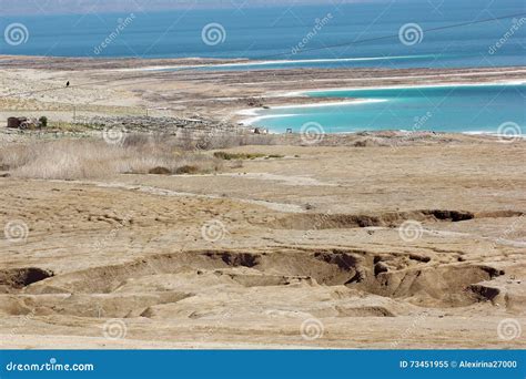 Environmental Catastrophe on the Dead Sea, Israel Editorial Image ...