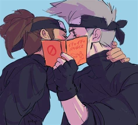 Kakashi x Iruka | Художественные иллюстрации, Милые котики, Аниме арт