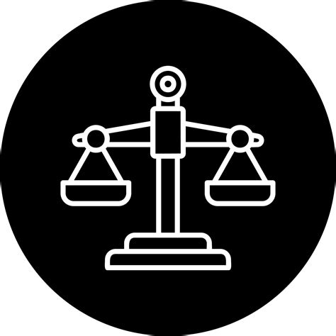 Law Scale Vector Icon 21137988 Vector Art at Vecteezy