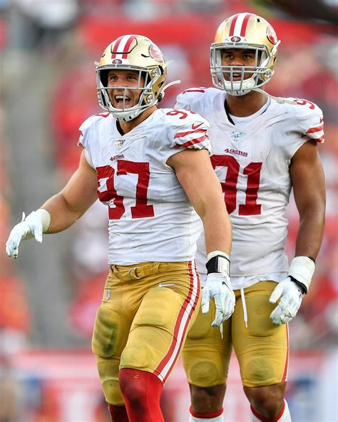 49ERS NICK BOSA READY FOR SECOND NFL GAME DESPITE ANKLE | Nfl football ...