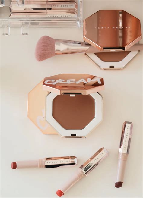 Fenty Beauty Cheeks Out Freestyle Cream Bronzer & Blush, Review | Naya Tilly | Professional ...