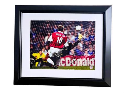 Arsenal - European Football League - Dennis Bergkamp - - Catawiki