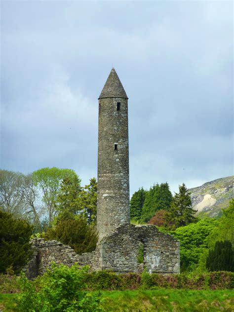 round tower | round tower at Glendalough | Sean MacEntee | Flickr