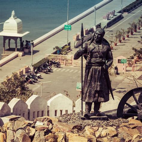 Maharana Pratap #smarak #travel #photography #lake #statue #udaipur # ...