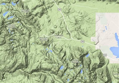 Mammoth Lakes Trail System | Mammoth lakes, Mammoth mountain, Hiking map