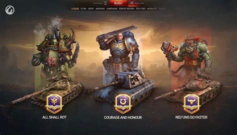 World of Tanks Teams Up With Warhammer 40k for Season 8 Battle Pass ...