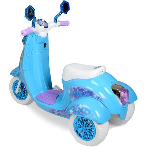 Girls Ride On 6V Disney Frozen 3 Wheel Electric Scooter Bike For Kids Xmas Gift 753864130955 | eBay