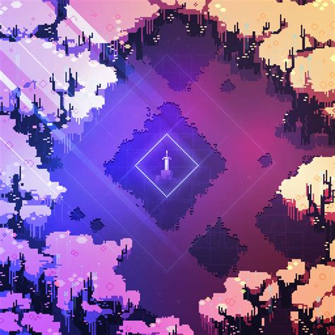 The pixel art of Hyper Light Drifter inspired me so much to make my own ...