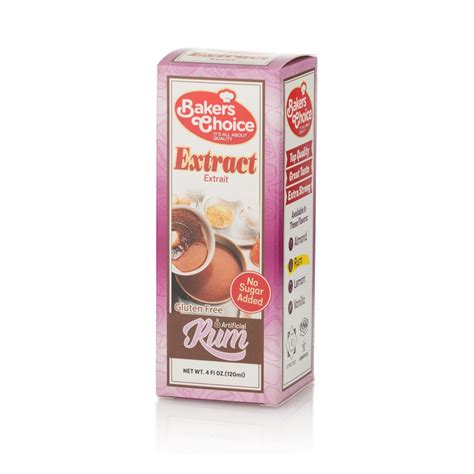 Rum Extract | Bakers Choice - Premium Kosher Baking Ingredients