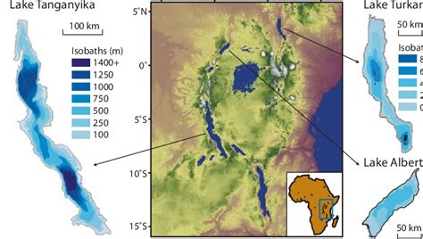 Lake Albert On Map Of Africa