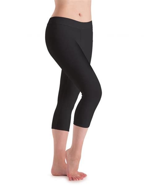 Motionwear Flat Waist Capri Leggings - SOLEUS DANCE & FITNESS WEAR