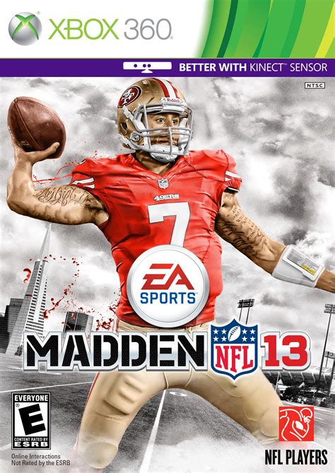 Madden NFL 13: Kaepernick cover by chronoxiong on DeviantArt