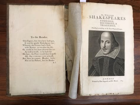 SHAKESPEARE. First folio in facsimile. in - Cheffins Fine Art