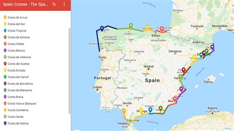 Spain Costas - The Spanish Coastline Explained - Wagoners AbroadWagoners Abroad