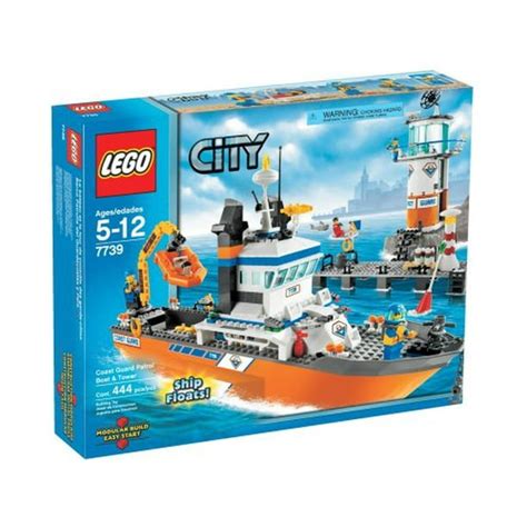 City Coast Guard Patrol Boat & Tower Set LEGO 7739 - Walmart.com - Walmart.com