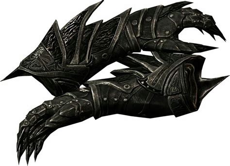 Gauntlets | Daedric armor, Fantasy armor, Armor