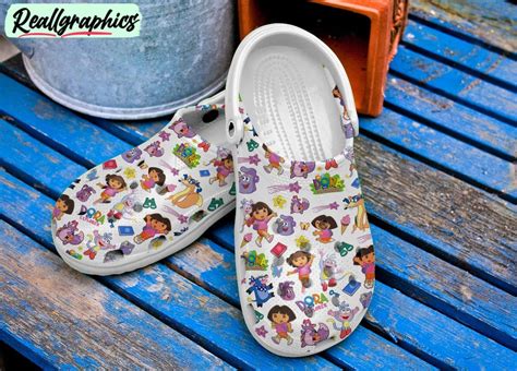 Dora The Explorer Cartoon Classic Crocs For Men Women - Reallgraphics